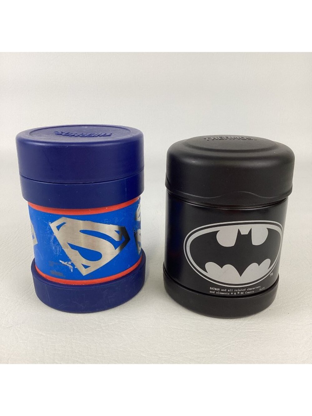 Thermos Funtainers DC Comics Superman Batman Insulated Travel Food Container